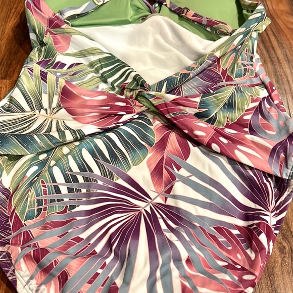 Bleu Rod Beattie It’s A Breeze Plunge Drape One Piece - Picture 11 of 15